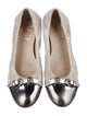 AGL Leather Colorblock Pattern Ballet Flats