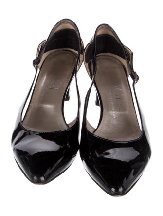 AGL Patent Leather D'Orsay Pumps