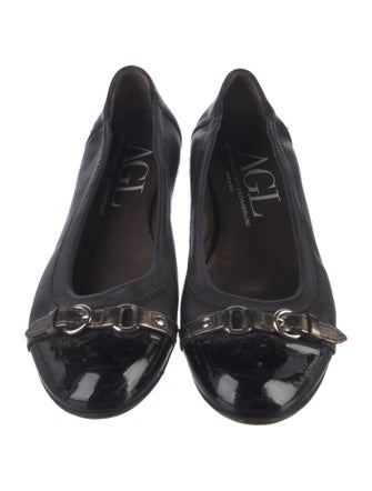 AGL Leather Ballet Flats