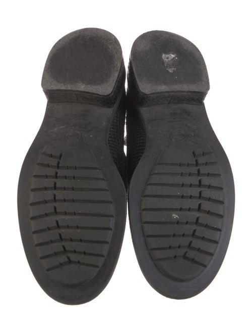 AGL Snakeskin Chelsea Boots