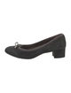 AGL Suede Bow Accents Pumps