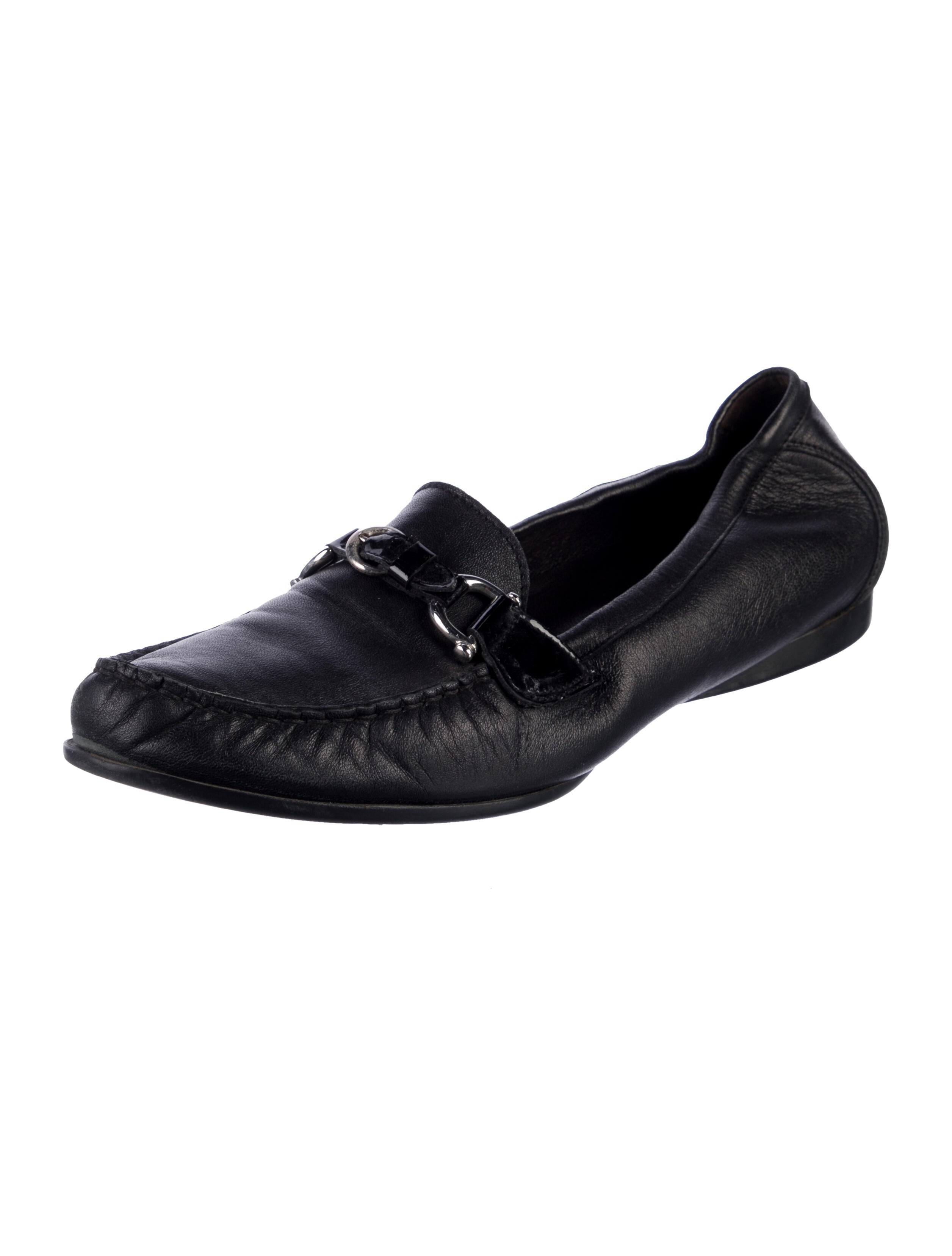 AGL Leather Whipstitch Trim Loafers