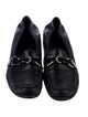 AGL Leather Whipstitch Trim Loafers