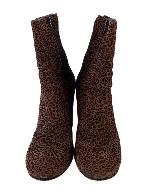 AGL Suede Animal Print Boots