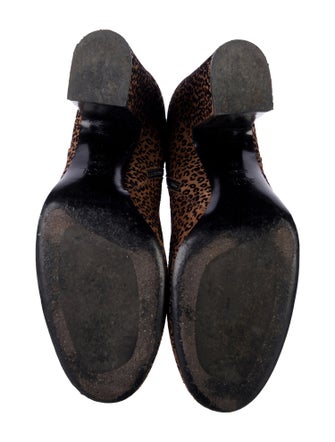 AGL Suede Animal Print Boots
