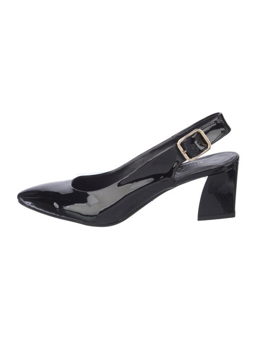 AGL Patent Leather Slingback Pumps