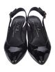 AGL Patent Leather Slingback Pumps