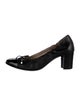 AGL Leather Bow Accents Pumps