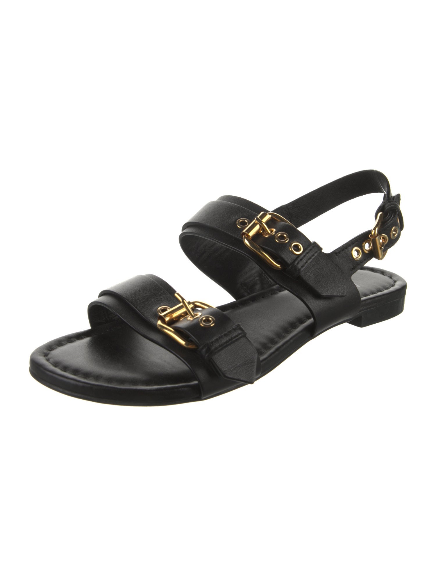 AGL Leather Slingback Sandals