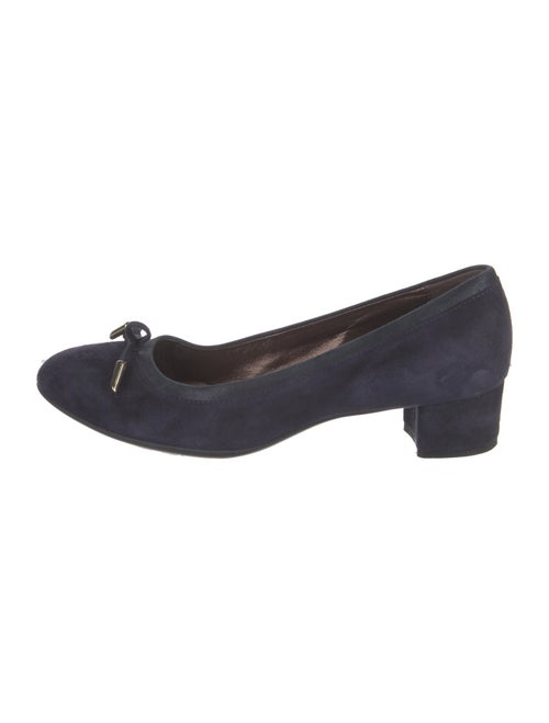 AGL Suede Bow Accents Pumps