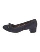 AGL Suede Bow Accents Pumps