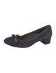 AGL Suede Bow Accents Pumps