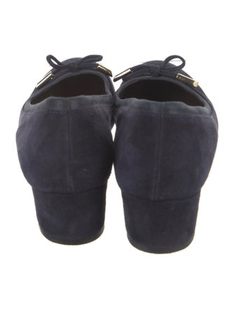 AGL Suede Bow Accents Pumps