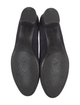 AGL Suede Bow Accents Pumps