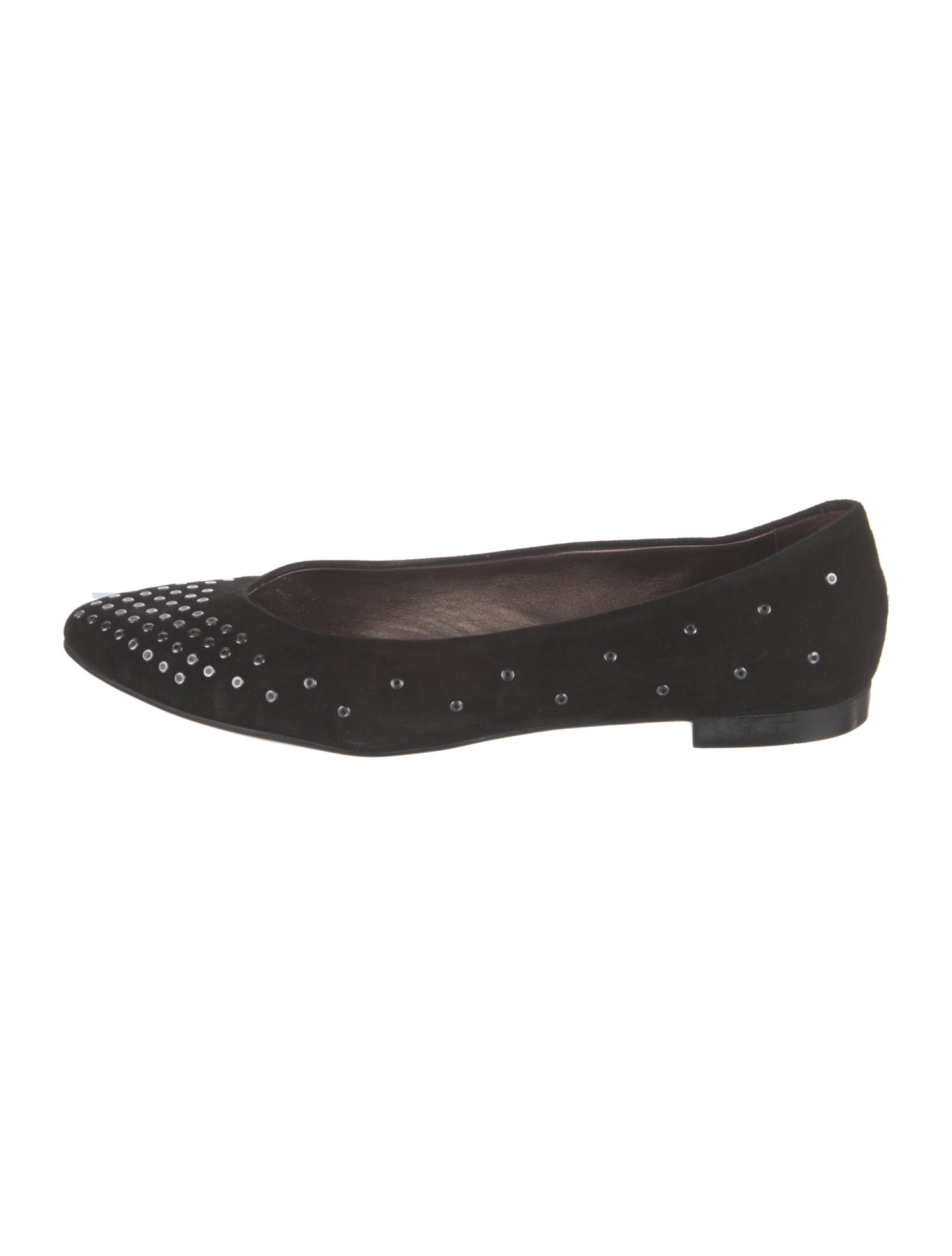 AGL Suede Studded Accents Flats