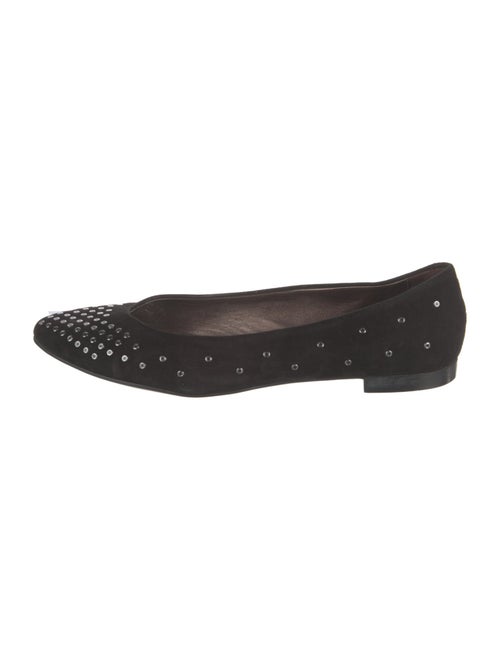AGL Suede Studded Accents Flats