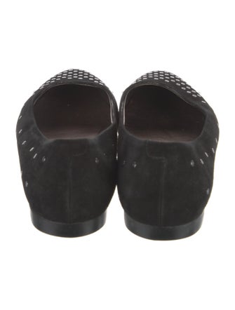 AGL Suede Studded Accents Flats
