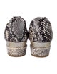 AGL Snakeskin Animal Print D'Orsay Pumps