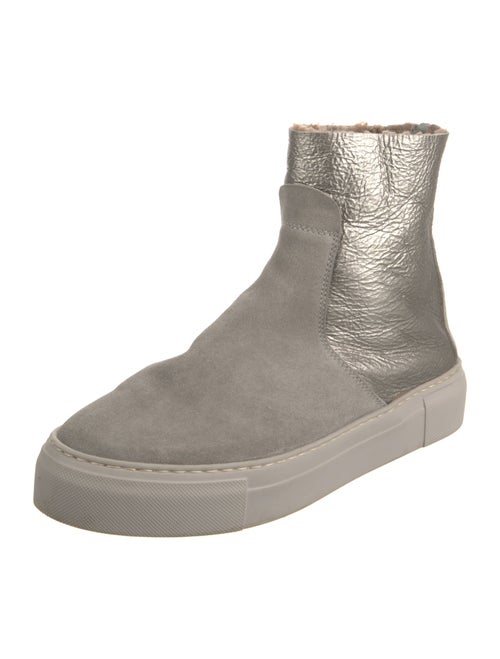 AGL Suede Wedge Sneakers