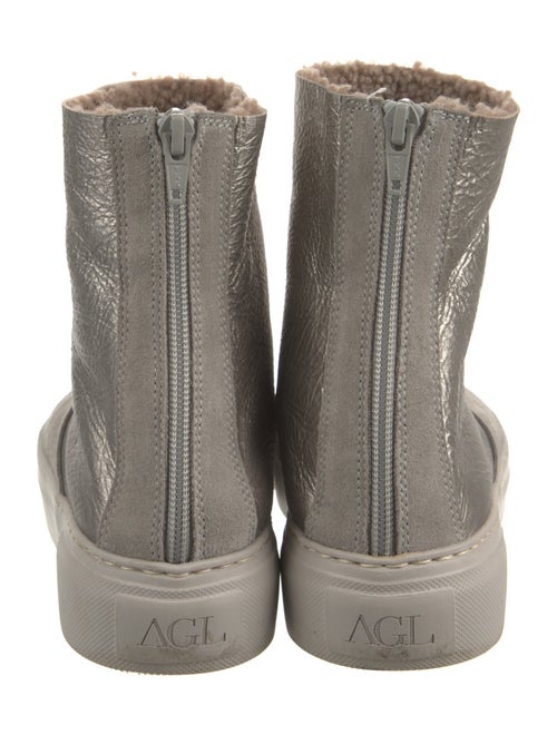 AGL Suede Wedge Sneakers