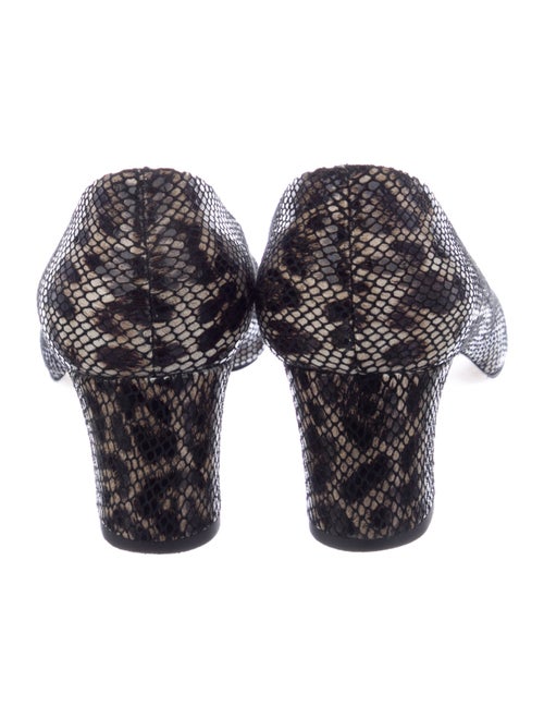 AGL Leather Printed Pumps