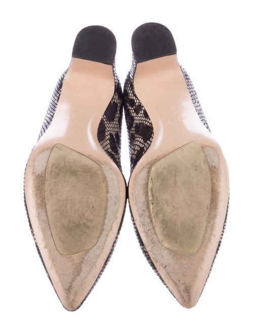 AGL Leather Printed Pumps