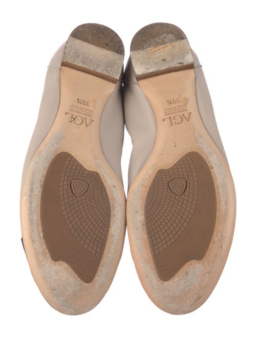 AGL Leather Colorblock Pattern Flats