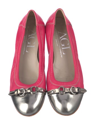 AGL Leather Ballet Flats