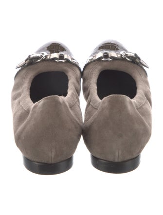 AGL Suede Ballet Flats