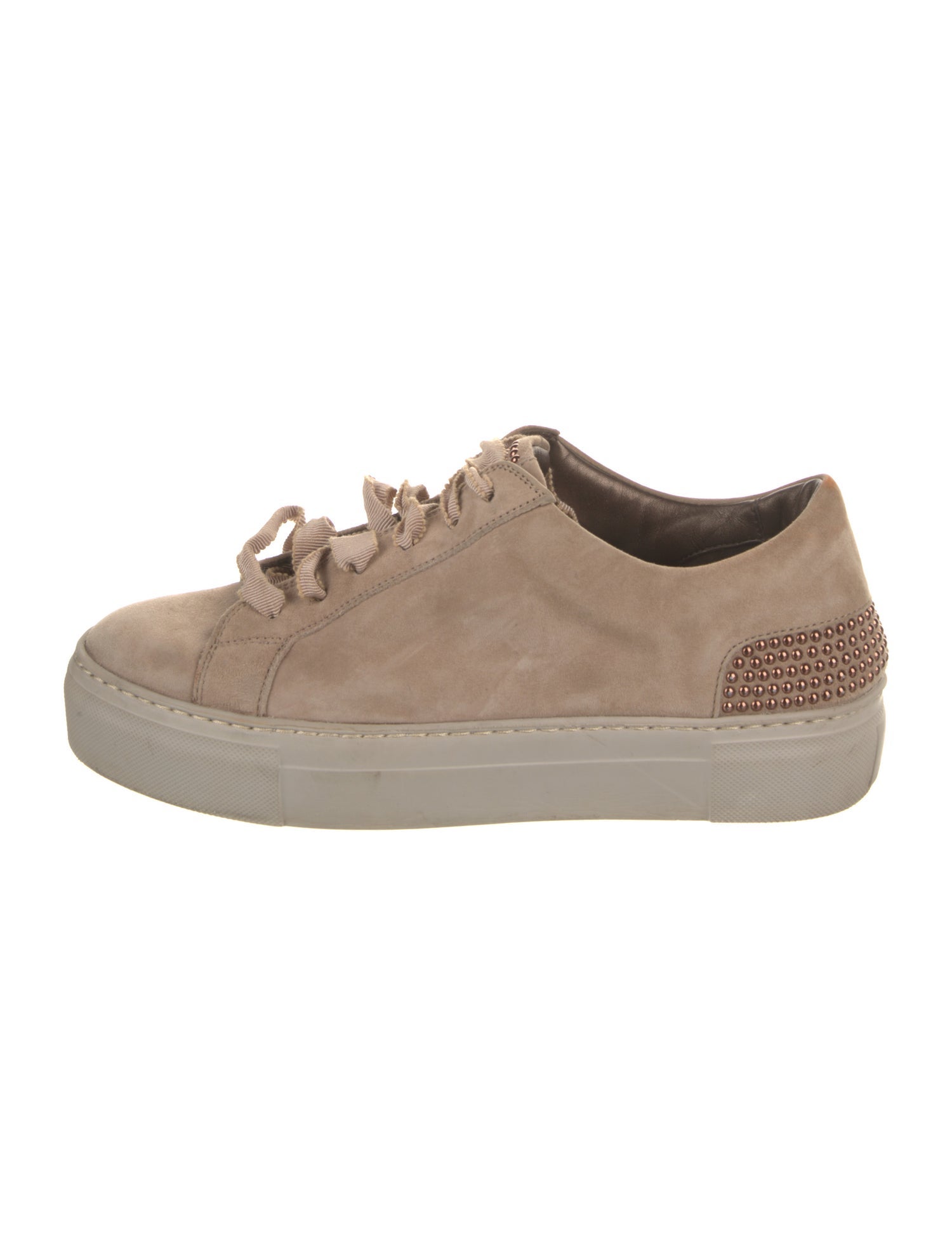 AGL Suede Colorblock Pattern Sneakers