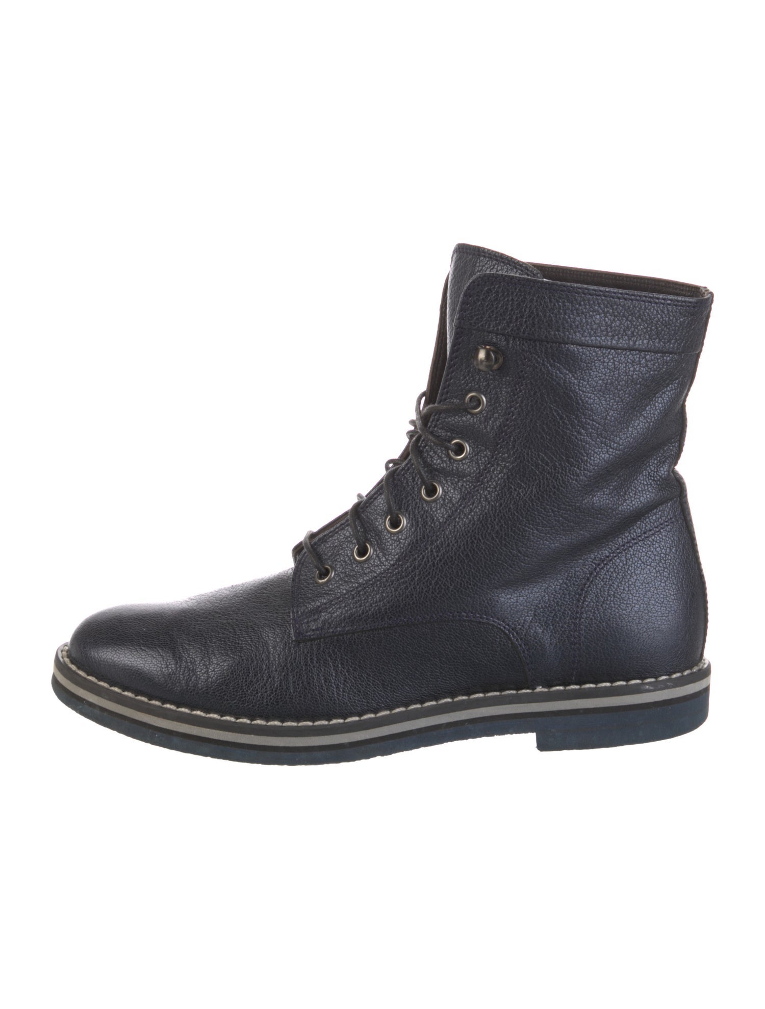 AGL Leather Combat Boots