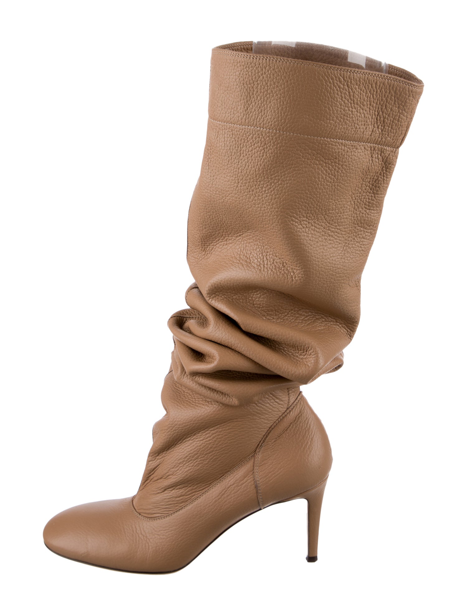 AGL Leather Slouch Boots