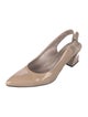 AGL Patent Leather Slingback Pumps