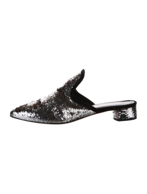 AGL Sequins Sequin Embellishments Mules