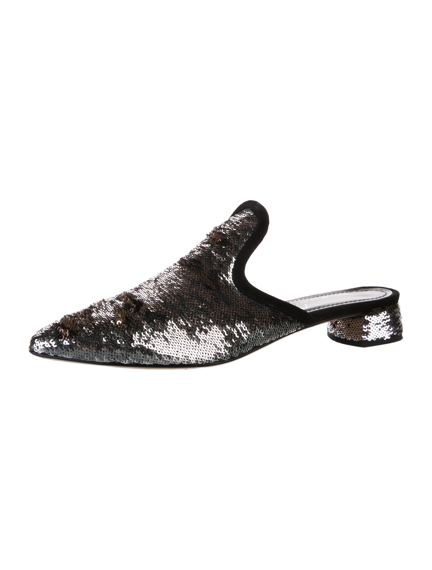 AGL Sequins Sequin Embellishments Mules