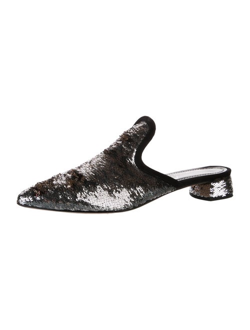 AGL Sequins Sequin Embellishments Mules