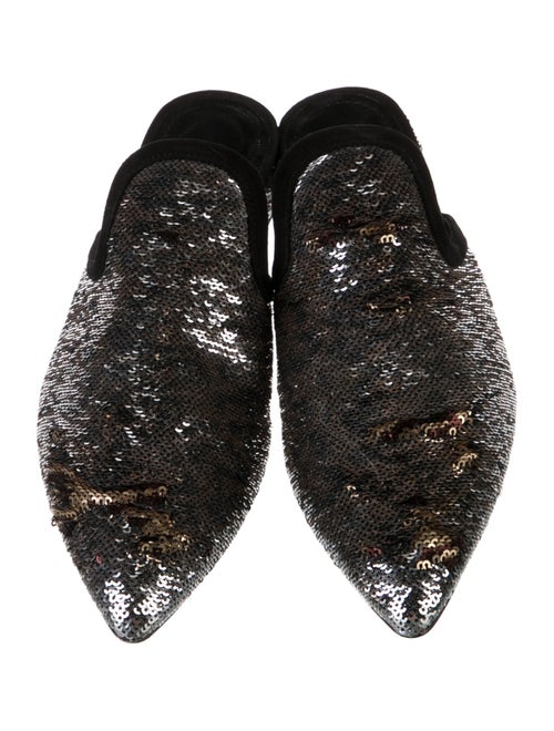 AGL Sequins Sequin Embellishments Mules