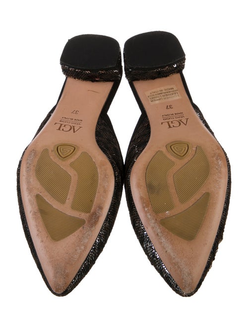 AGL Sequins Sequin Embellishments Mules