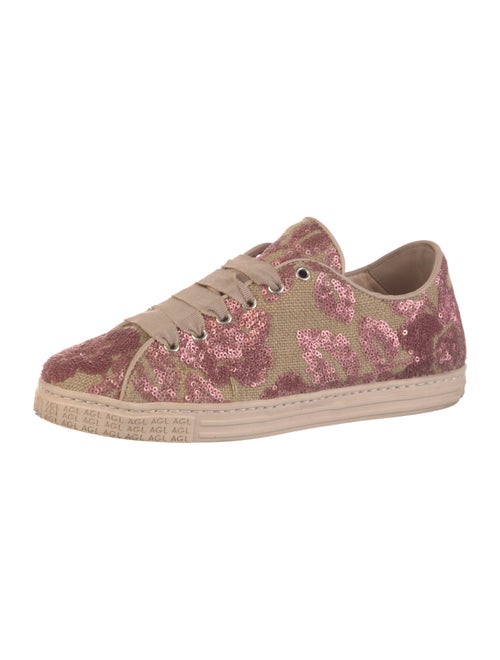 AGL Sequins Printed Sneakers