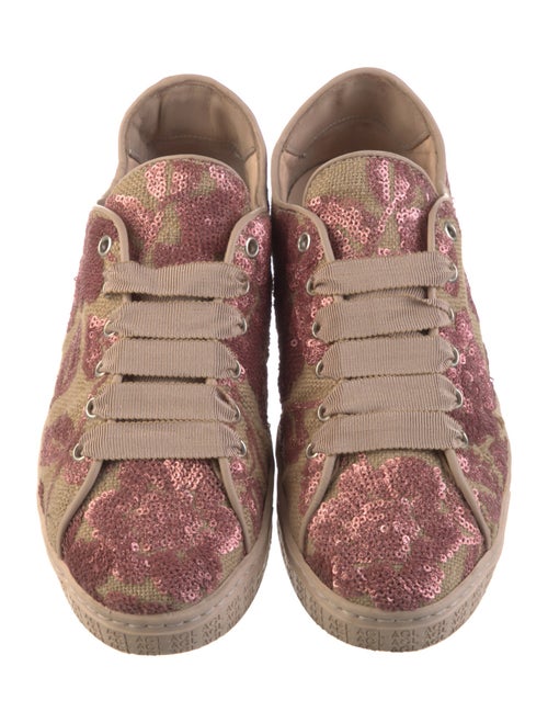 AGL Sequins Printed Sneakers
