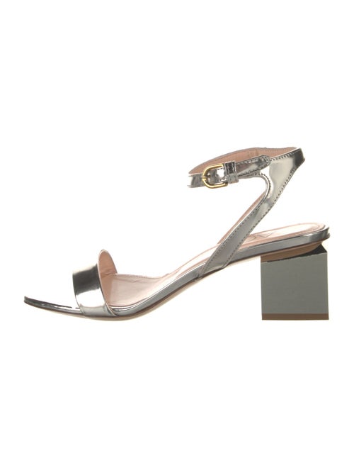 AGL Patent Leather Slingback Sandals