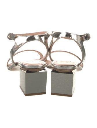 AGL Patent Leather Slingback Sandals