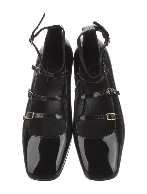 AGL Patent Leather Mary Jane Flats
