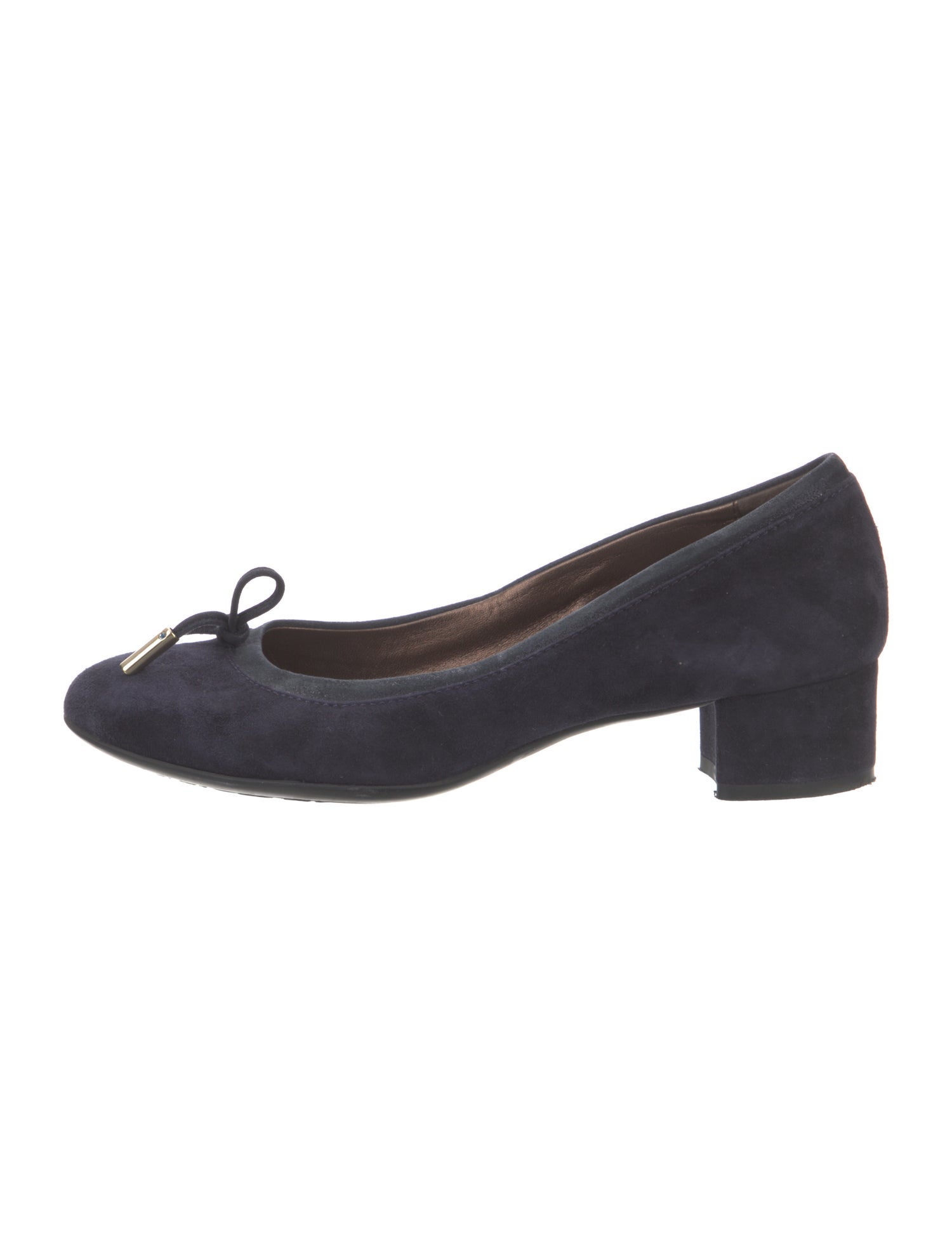 AGL Suede Bow Accents Pumps