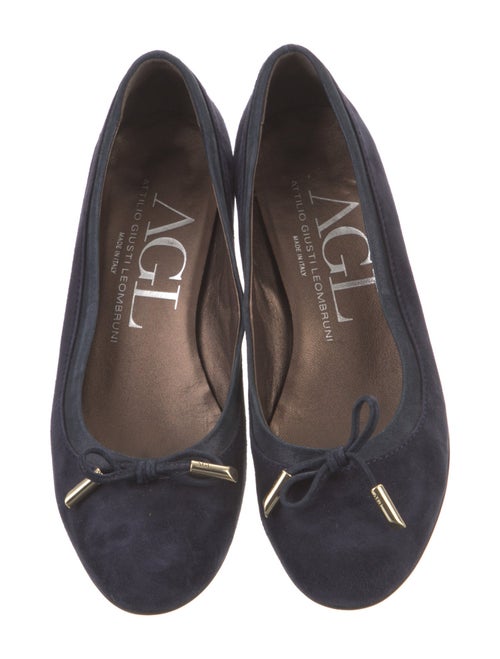AGL Suede Bow Accents Pumps