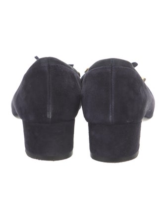 AGL Suede Bow Accents Pumps