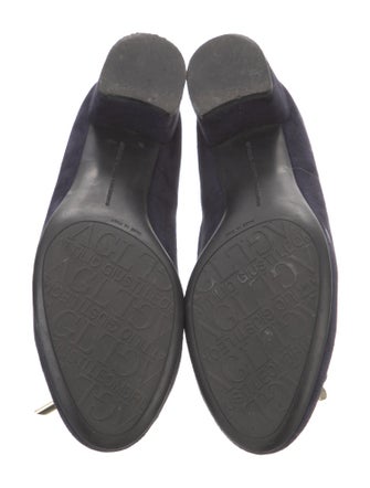 AGL Suede Bow Accents Pumps