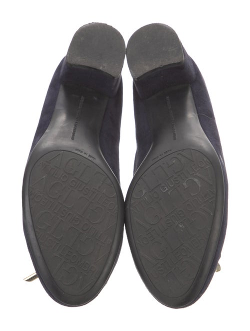 AGL Suede Bow Accents Pumps