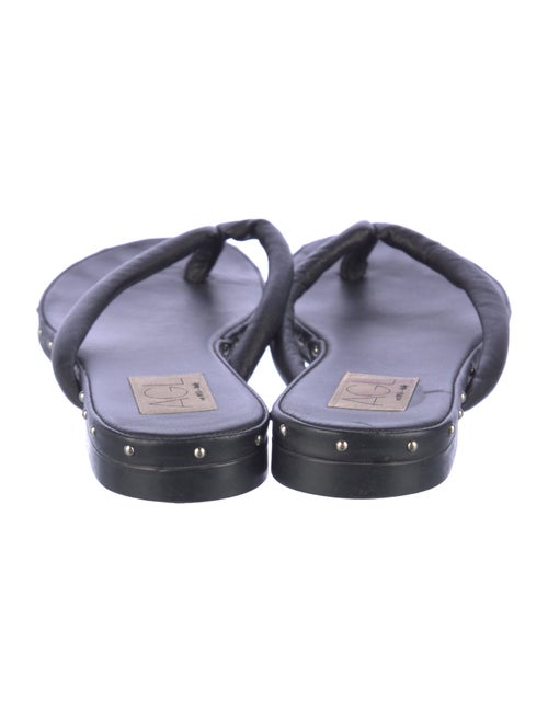 AGL Leather Studded Accents Slides