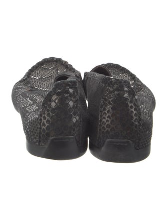 AGL Suede Glitter Accents Loafers